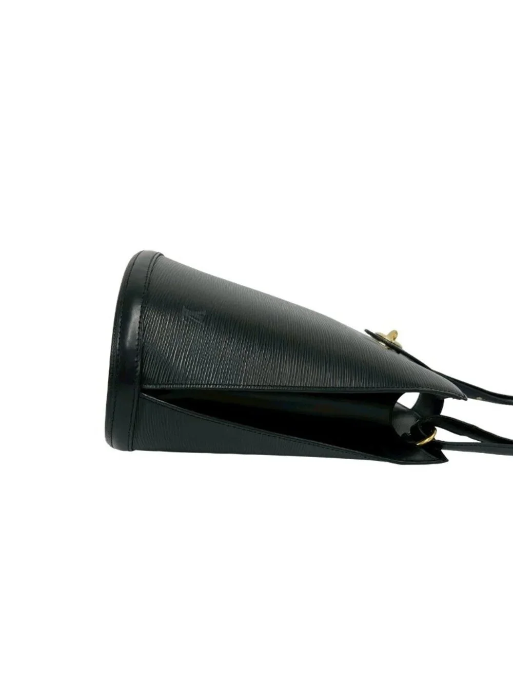 Louis Vuitton Vintage Cluny Epi Leather Shoulder Bag Tote Black - Picture 6 of 10